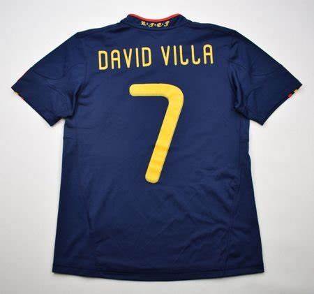 2010 Spain Jersey David Villa